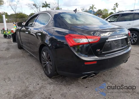 2014 Maserati Ghibli S Q4 z USA, uszkodzony, nr VIN ZAM57RTA5E1087420